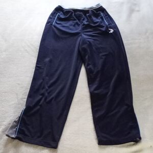 AND ONE KIDS UNISEX BLUE + BABY BLUE TRACK PANTS X-LARGE 14/16